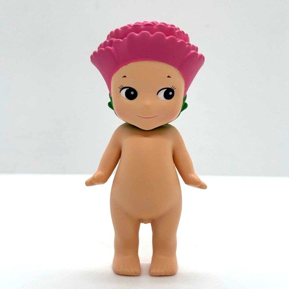 Authentic Sonny Angel Carnation Collectible Mini Figure, Flower Series - New